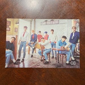 K-Pop EXO Postcard